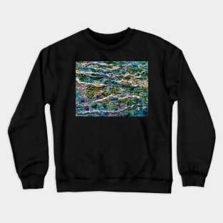 Seascape Textile Crewneck Sweatshirt